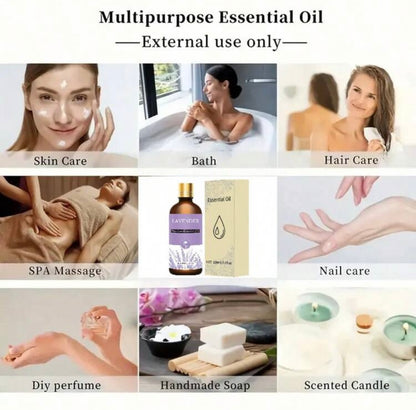 Lavender essentials massage oil
