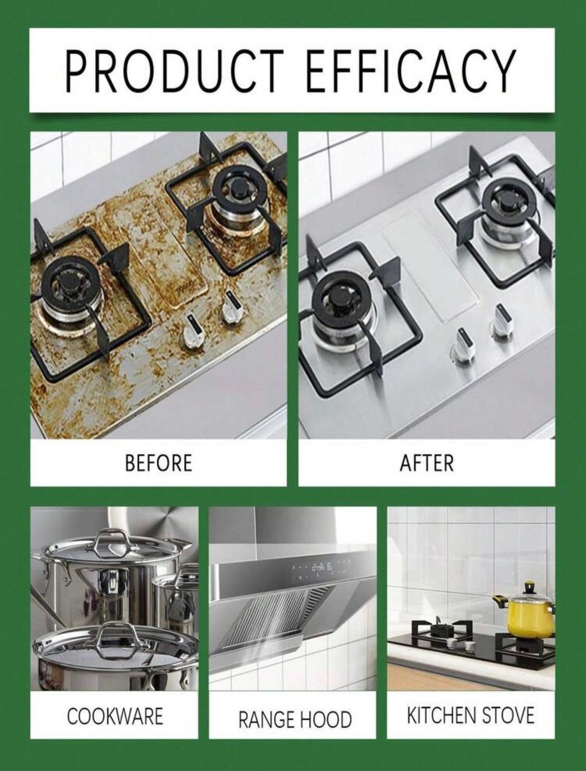 Multipurpose kitchen appliance cleaner
