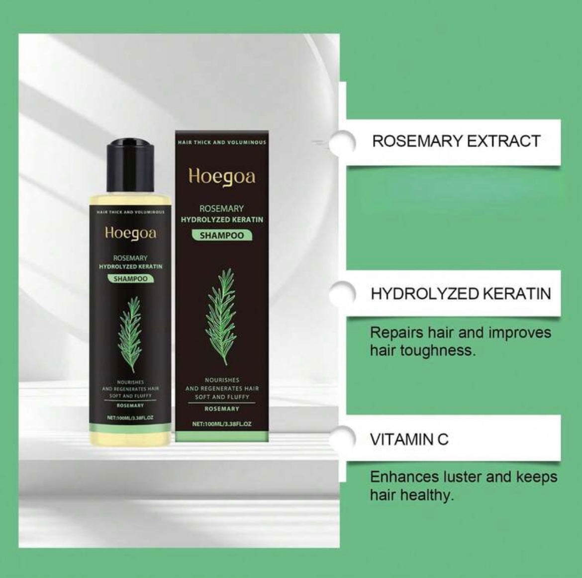 Rosemary hair growth shampoo