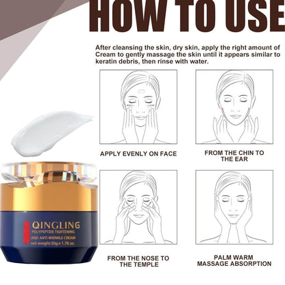 Qingling polypeptide firming cream