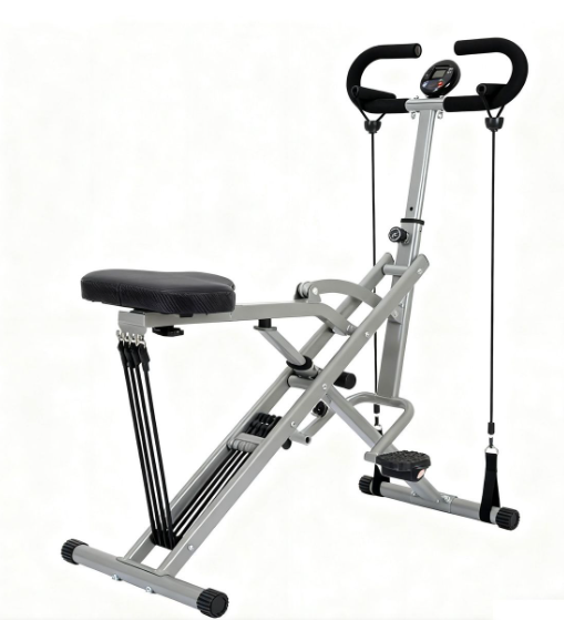 Squat Assist Trainer Adjustable Resistance Glutes & Legs Workout Exercise